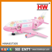 Magic Cheap Plastic Toy 3D Musical Airplane Model